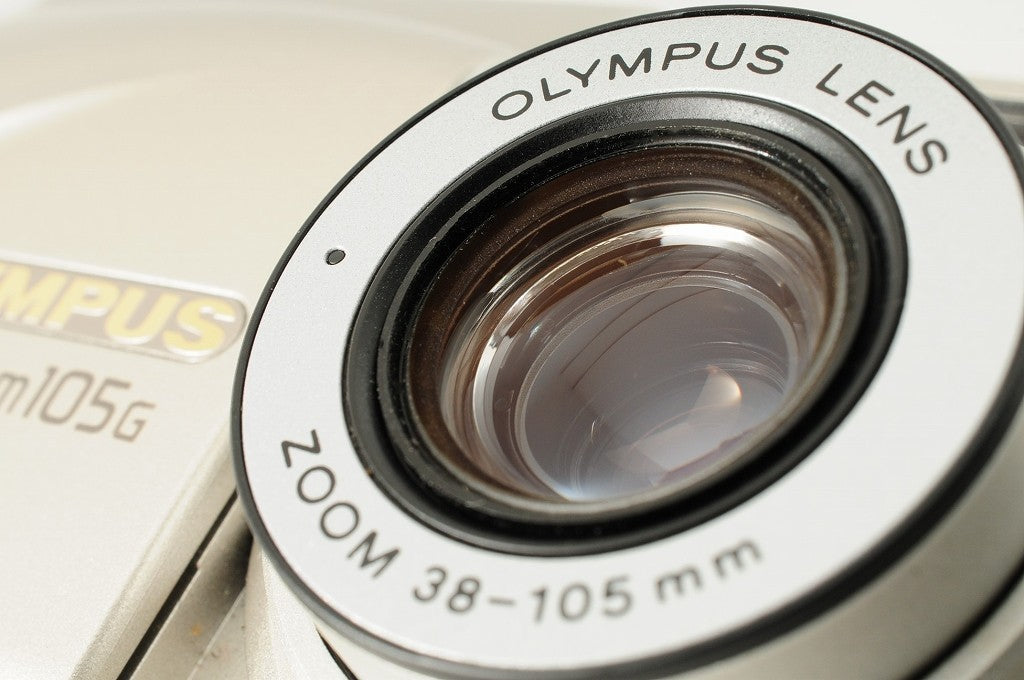 Olympus Super zoom 105G Point & Shoot 35mm Film Camera