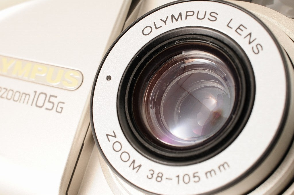 Olympus Super zoom 105G Point & Shoot 35mm Film Camera