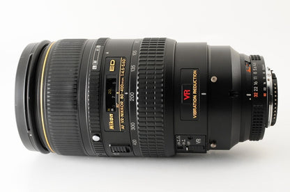Nikon AF VR NIKKOR 80-400mm F4.5-5.6 D ED Zoom Lens