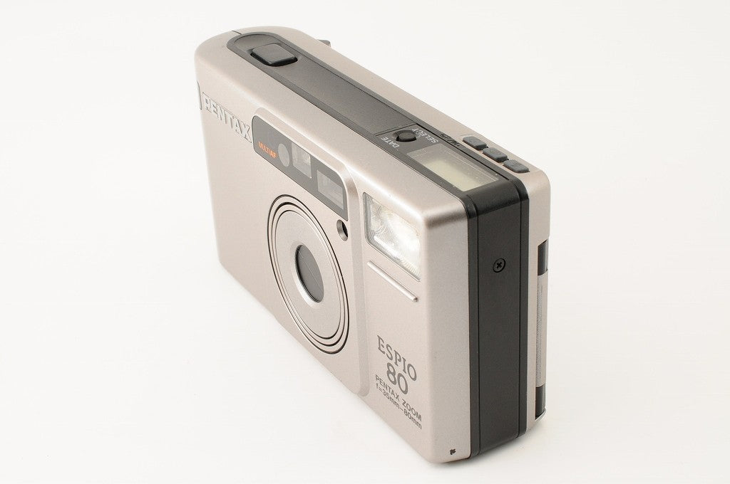 PENTAX ESPIO 80 Point & Shoot 35mm Film Camera silver