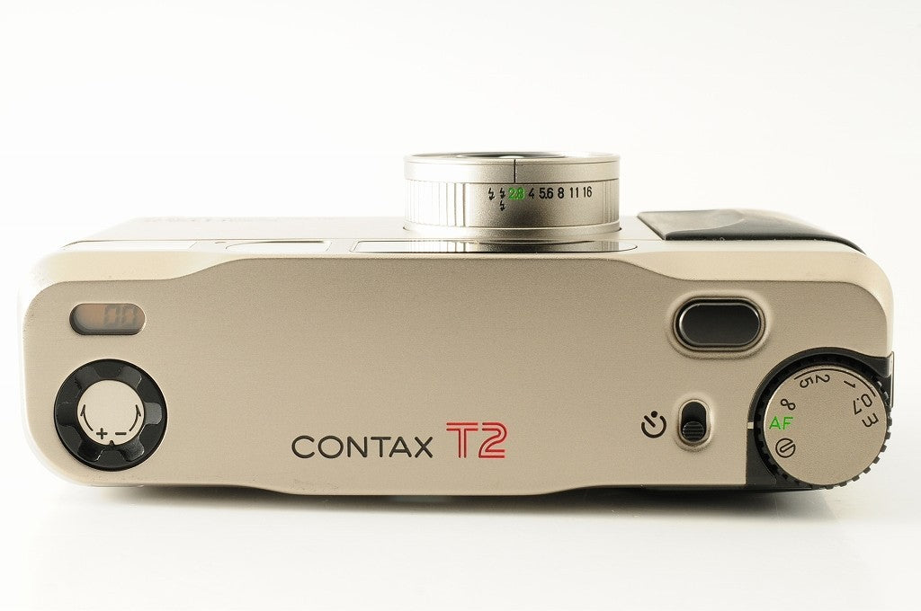 Contax T2 Titan Silver 35mm Point & Shoot Film Camera