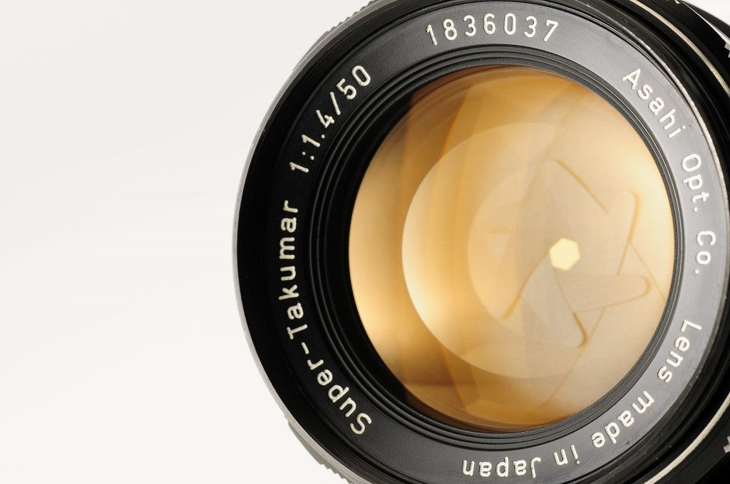 PENTAX Super-Takumar 50mm f/1.4 M42 Mount Asahi Lens