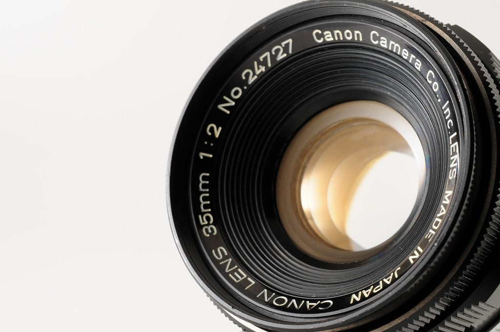 Canon 35mm f/2 Wide Angle Lens LTM L39 Leica L Screw Mount