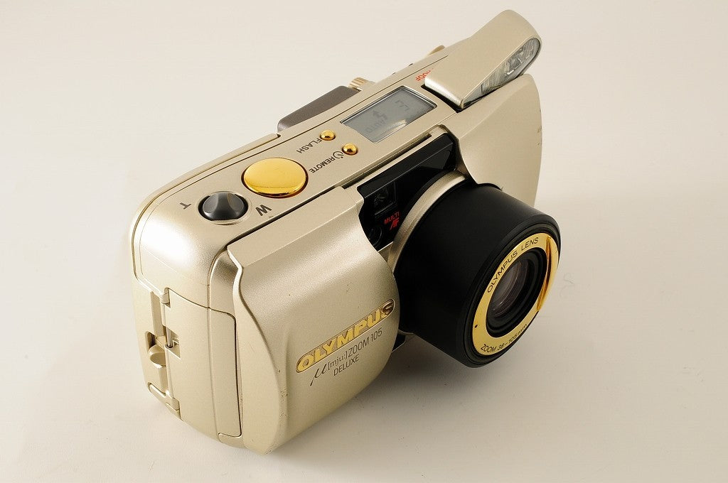 Olympus μ mju Zoom 105 DELUXE 35mm Film Camera Point & Shoot