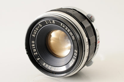Olympus Pen FT 35mm Half Frame Film Camera 38mm F1.8 Lens