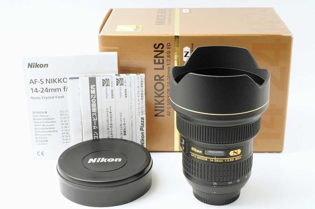 Nikon AF-S Nikkor 14-24mm f/2.8G ED Wide Angle Zoom Lens