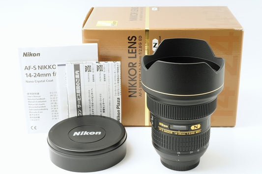 Nikon AF-S Nikkor 14-24mm f/2.8G ED Wide Angle Zoom Lens