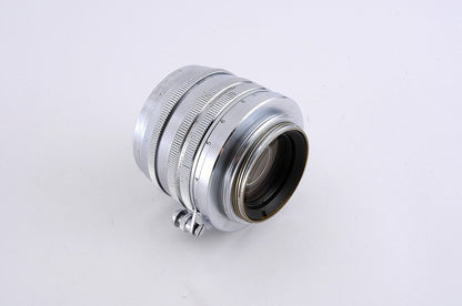 Canon 50mm f/1.8 MF L Silver Lens LTM Leica L39 Screw Mount