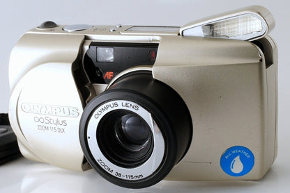 Olympus Stylus μ mju Zoom 115 DLX 35mm Point & Shoot Film Camera JP