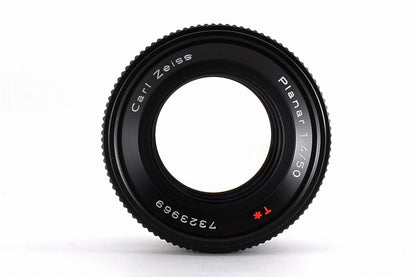 Contax Carl Zeiss Planar T* 50mm F/1.4 Lens MMJ CY Mount