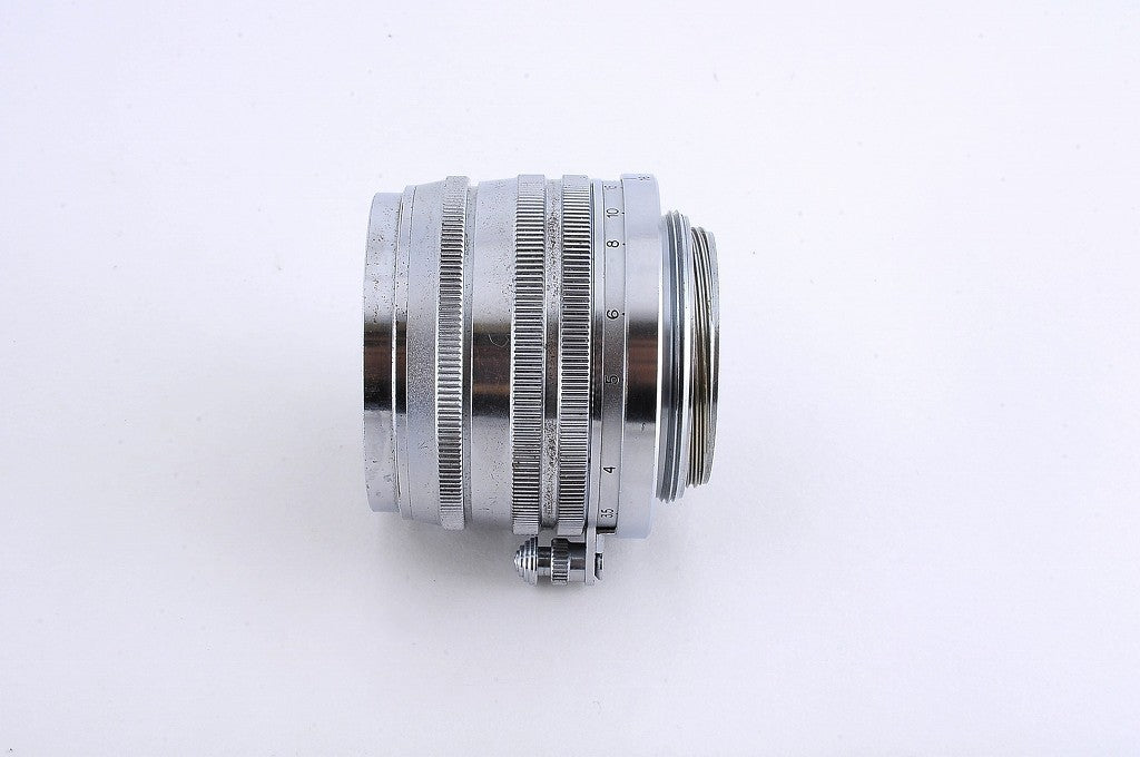 Canon 50mm f/1.8 MF L Silver Lens LTM Leica L39 Screw Mount