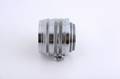 Canon 50mm f/1.8 MF L Silver Lens LTM Leica L39 Screw Mount