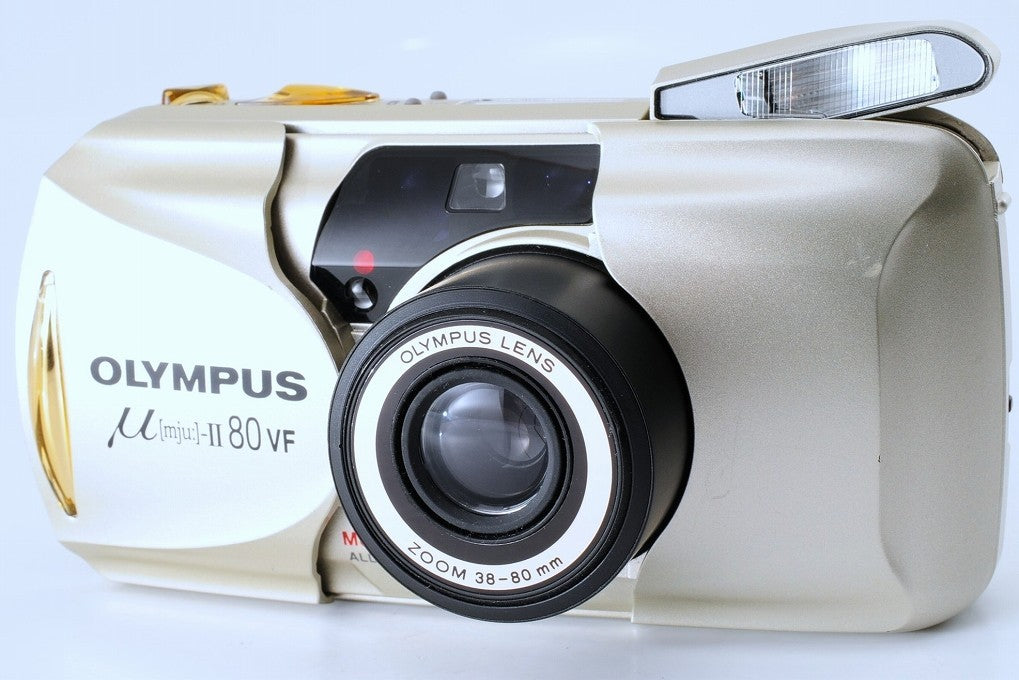 OLYMPUS μ mju II 80 VF Point & Shoot 35mm Film Camera