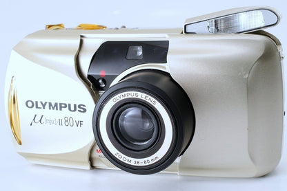 OLYMPUS μ mju II 80 VF Point & Shoot 35mm Film Camera