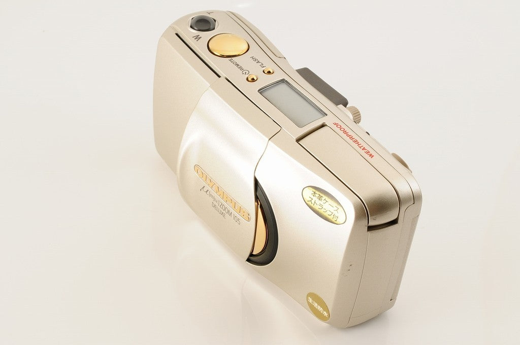 Olympus μ mju Zoom 105 DELUXE Point & Shoot 35mm Film Camera