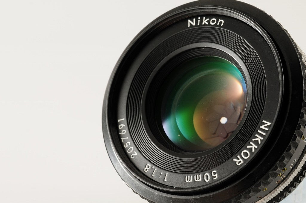 Nikon Ai-s NIKKOR 50mm f/1.8 MF Pancake Lens AIS