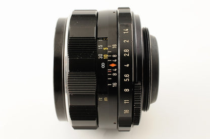 PENTAX Super-Takumar 50mm f/1.4 M42 Mount Asahi Lens
