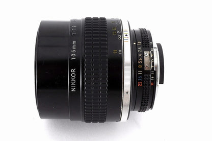 Nikon Ai-s Nikkor 105mm f/1.8 MF Telephoto Lens F-mount AIS