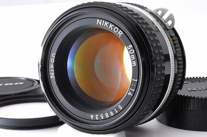 Nikon Ai-s AISNikkor 50mm F/1.4 MF Standard Lens Camera