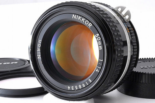 Nikon Ai-s AISNikkor 50mm F/1.4 MF Standard Lens Camera