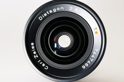 Contax Carl Zeiss Distagon T* 28mm f/2.8 MMJ MF Wide Angle Lens C/Y