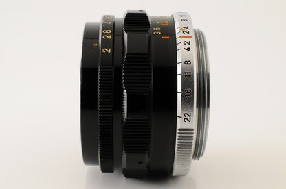 Canon 35mm f/2 Wide Angle Lens LTM L39 Leica L Screw Mount