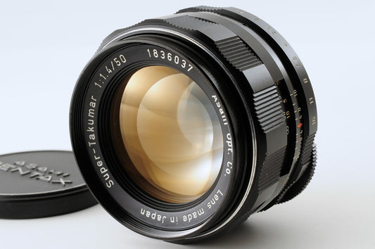 PENTAX Super-Takumar 50mm f/1.4 M42 Mount Asahi Lens
