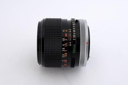 Canon FD 35mm F/2 S.S.C MF Standard Prime Lens SSC