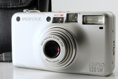 Pentax Espio 120 SW Silver 35mm Compact Film Camera