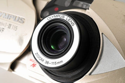 Olympus mju II 115 VF Stylus Epic Zoom 38-115mm Film Camera
