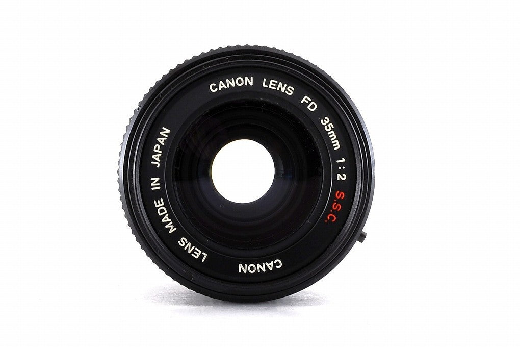 Canon FD 35mm F/2 S.S.C MF Standard Prime Lens SSC