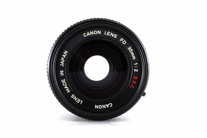 Canon FD 35mm F/2 S.S.C MF Standard Prime Lens SSC