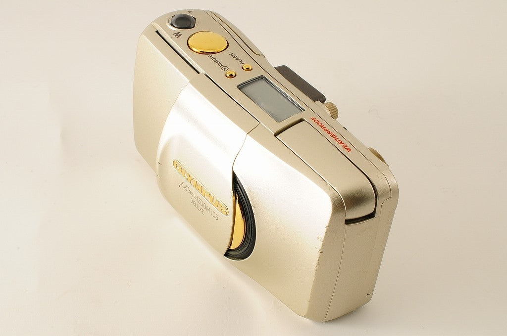 Olympus μ mju Zoom 105 DELUXE 35mm Film Camera Point & Shoot