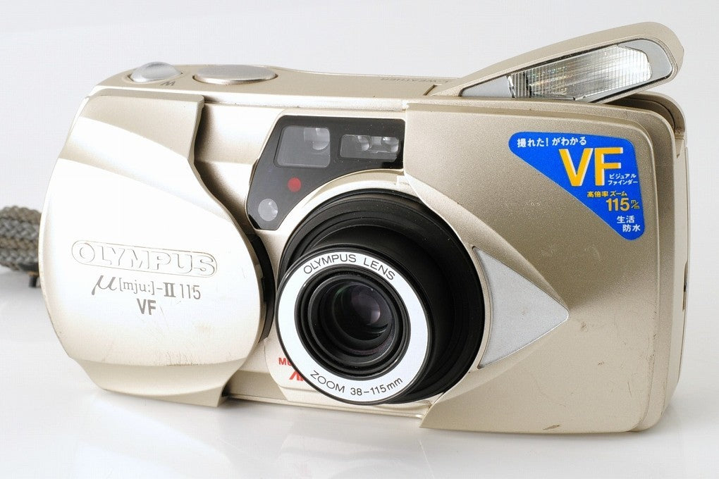 Olympus mju II 115 VF Stylus Epic Zoom Film Camera