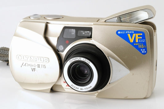 Olympus mju II 115 VF Stylus Epic Zoom Film Camera