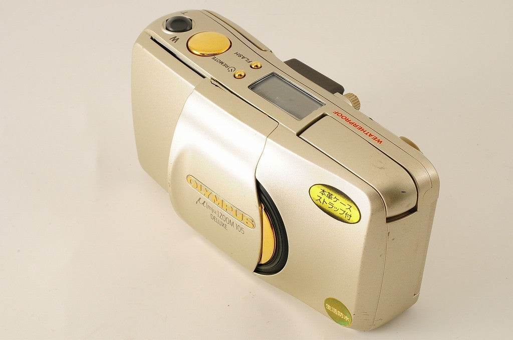 Olympus μ mju Zoom 105 DELUXE Point & Shoot 35mm Film Camera