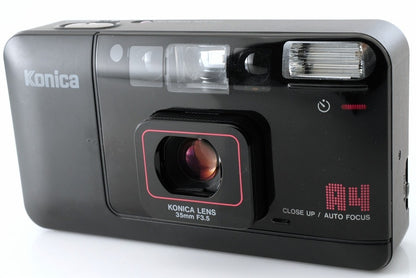 Konica BIG Mini A4 Point & Shoot 35mm Film Camera Black