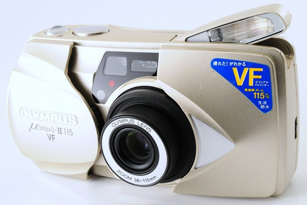 Olympus mju II 115 VF Stylus Epic Zoom 38-115mm Film Camera