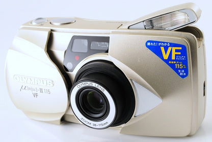 Olympus mju II 115 VF Stylus Epic Zoom 38-115mm Film Camera