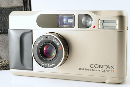 Contax T2 Titan Silver 35mm Point & Shoot Film Camera