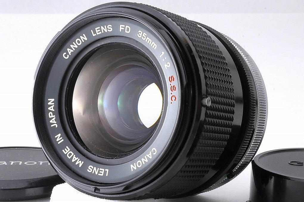 Canon FD 35mm F/2 S.S.C MF Standard Prime Lens SSC