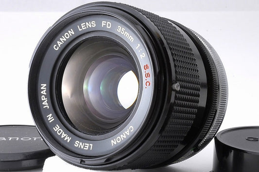 Canon FD 35mm F/2 S.S.C MF Standard Prime Lens SSC