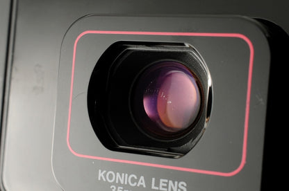 Konica BIG Mini A4 Point & Shoot 35mm Film Camera Black