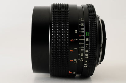 Contax Carl Zeiss Distagon T* 28mm f/2.8 MMJ MF Wide Angle Lens C/Y
