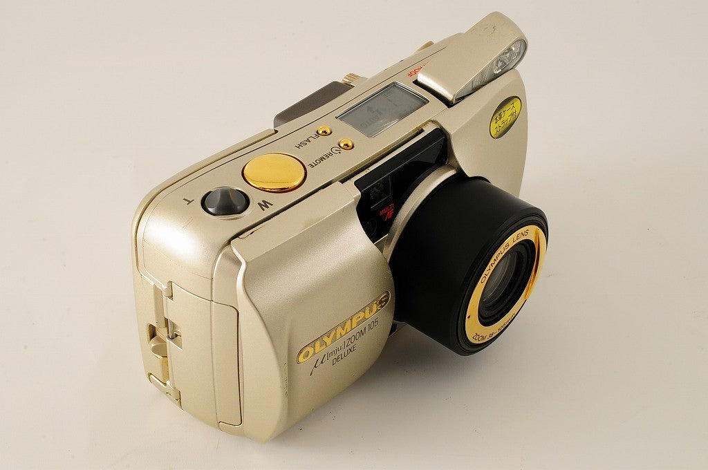 Olympus μ mju Zoom 105 DELUXE Point & Shoot 35mm Film Camera