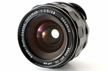 Asahi Pentax SMC Super Multi Coated Takumar 28mm f/3.5