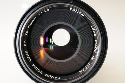 Canon FD 70-150mm f/4.5 Manual Focus Bayonet Prime Lens