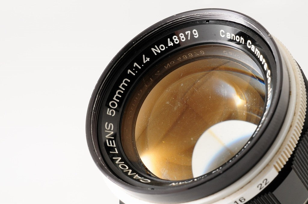 Canon 50mm F/1.4 MF Lens for Leica Screw Mount L39 LTM