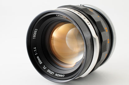 Canon Lens FL 50mm f/1.4 MF