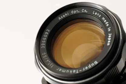 PENTAX Super-Takumar 50mm f/1.4 M42 Mount Lens Asahi